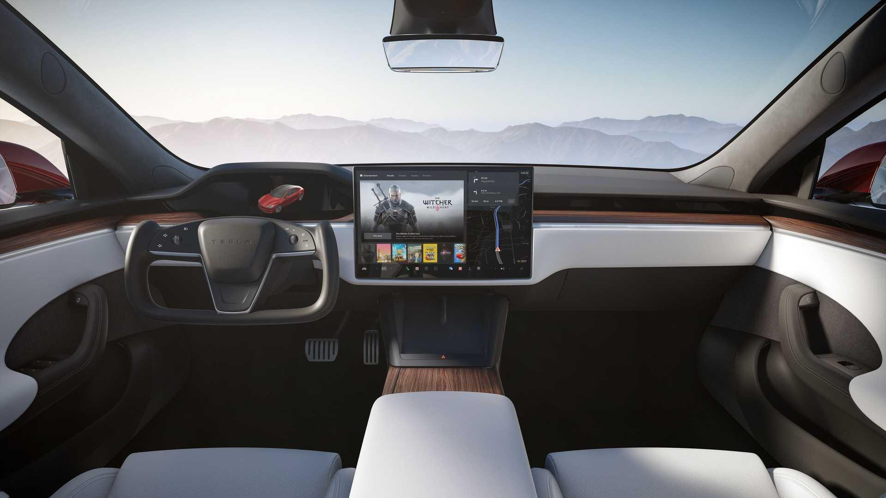 Tesla Adds Intriguing Center Screen Tilting Feature to Model S and Model X