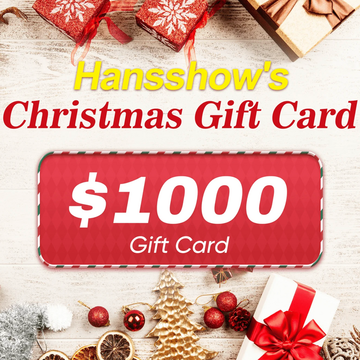 Last Call! Give the Gift of Tech This Season with a Hansshow Gift Card