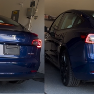 Updates Made By Tesla To Model 3 Including Amber Sign Turn Signals