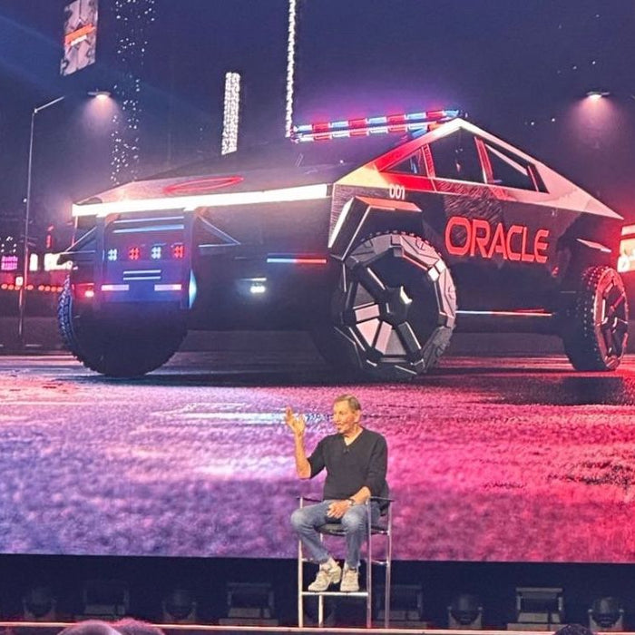 Oracle's Tesla Cybertruck Police Car Is Extremely Cool And Intimidating