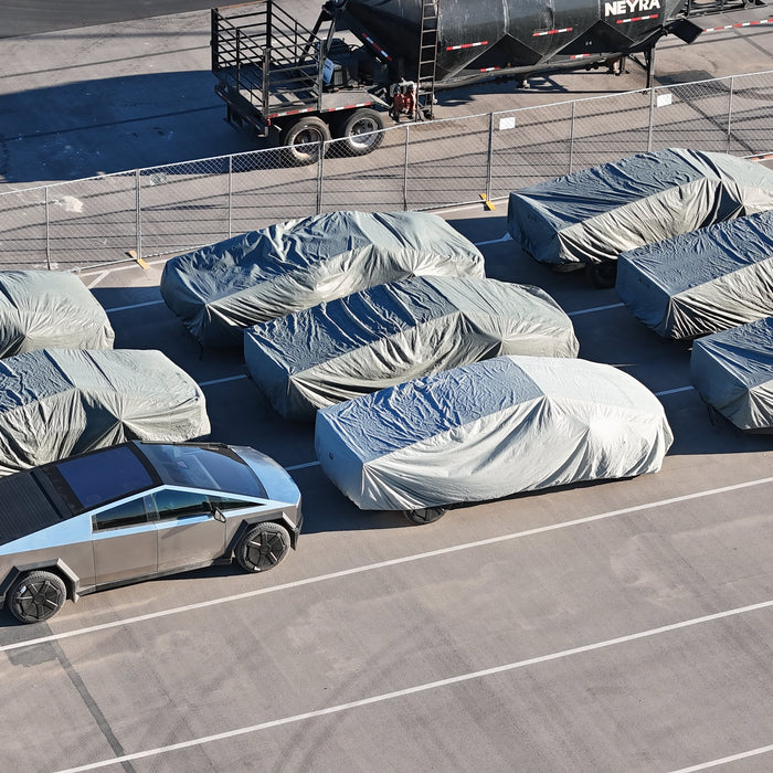 Fresh Tesla Cybertruck Fleet Spotted At Giga Texas, Leads To Delivery Speculations