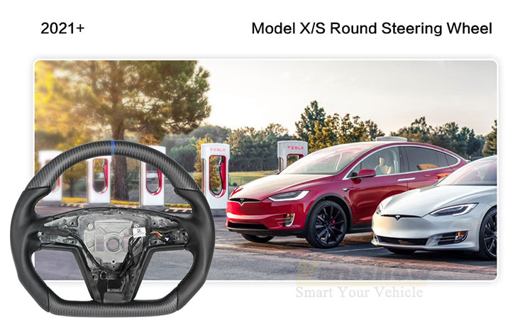 2021+ Model X/S Round Steering Wheel