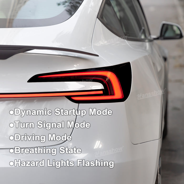 Model 3/Y Knight Rider Full-Width Strip Tail Light | Hansshow