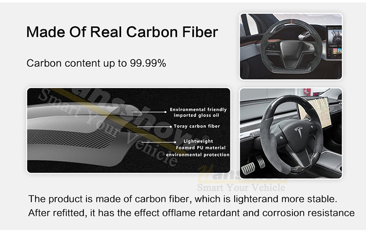 2021+ Model X/S Round Steering Wheel