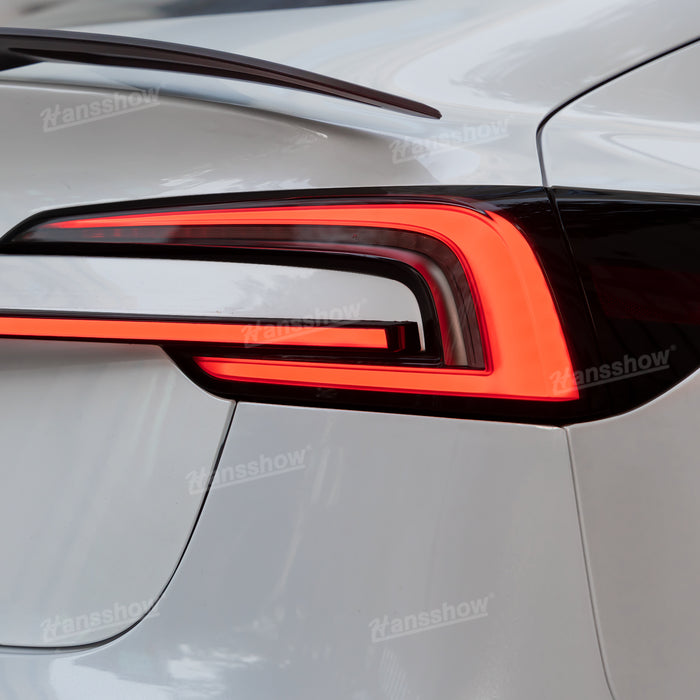 Tesla Moldel 3 Highland Knight Rider Full-Width Strip Tail Light|Hansshow