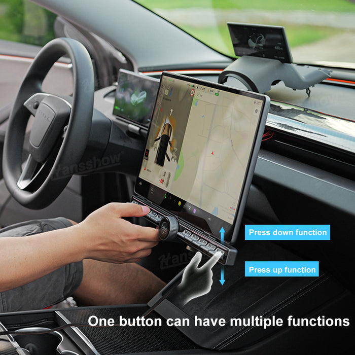 Bouton de commande physique de la console centrale à fonctions multiples pour Tesla Model Y/3