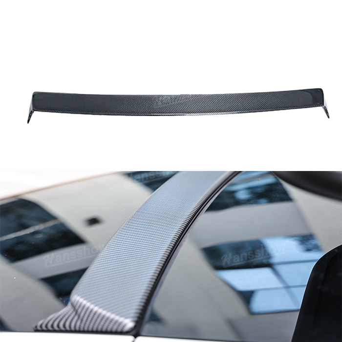 Tesla Model Y Real Carbon Fiber Roof Spoiler Exterior Accessories|Hansshow