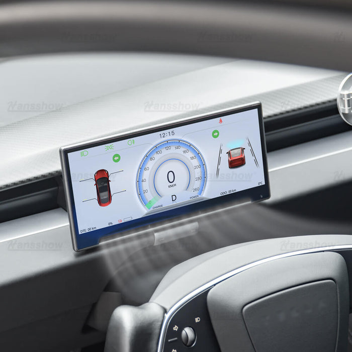 Tableau de bord intelligent Hansshow Model 3 Highland F9 avec écran tactile de 9 pouces Carplay/Android Auto