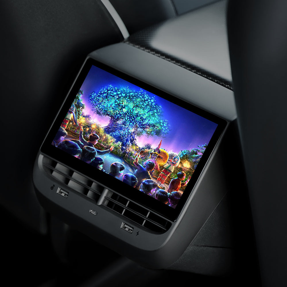DAZZLEEX Rücksitz Display,Rear Touch Screen Entertainment System  Klimaregelung Klimaanlagensteuerung 1024 x 600 Pixel Für Tesla Model 3/Y :  : Küche, Haushalt & Wohnen