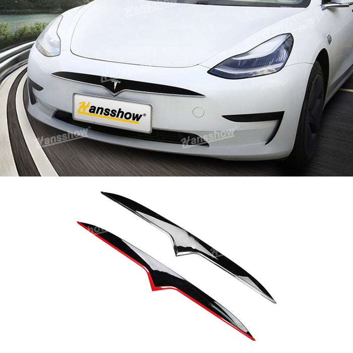 Tesla Model Y/3 Grille Bumper Decal Sticker Popular Exerior Accessory｜Hansshow