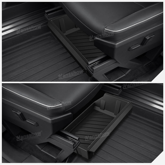 Tesla Cybertruck Front Under-Seat Storage Box|Hansshow