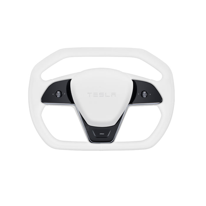 Hansshow Cybertruck Style Steering Wheel for Tesla Model 3 & Y CyberWheel Inspired by Cybertruck