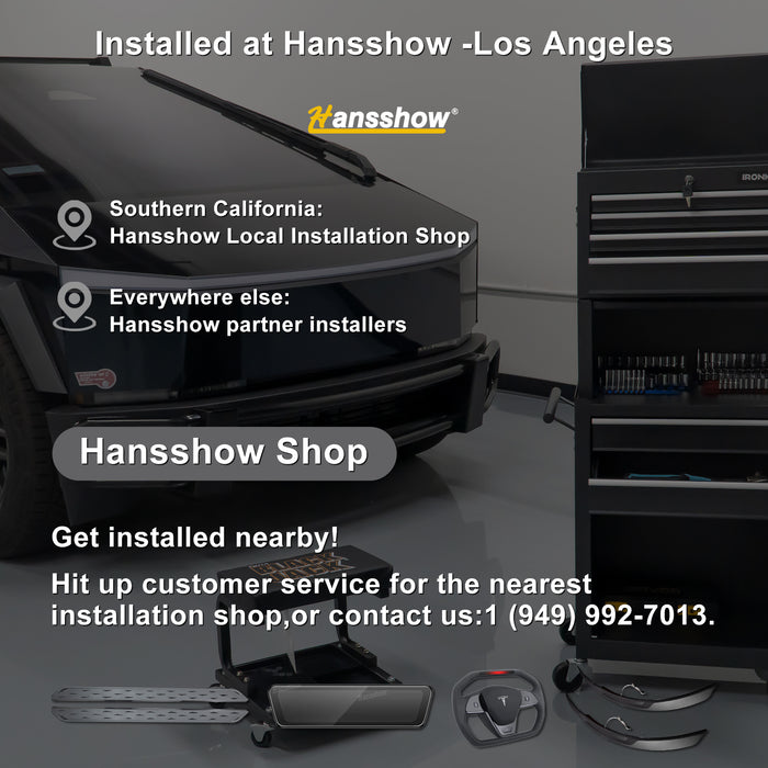 Hansshow Automatic Retractable Electric Running Boards For Rivian R1S R1T(LHD 22+)