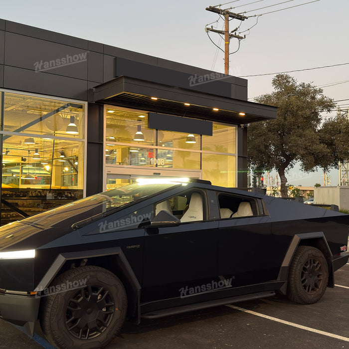 Barre lumineuse LED Tesla Cybertruck Barre d'éclairage auxiliaire tout-terrain et terrestre pour phares