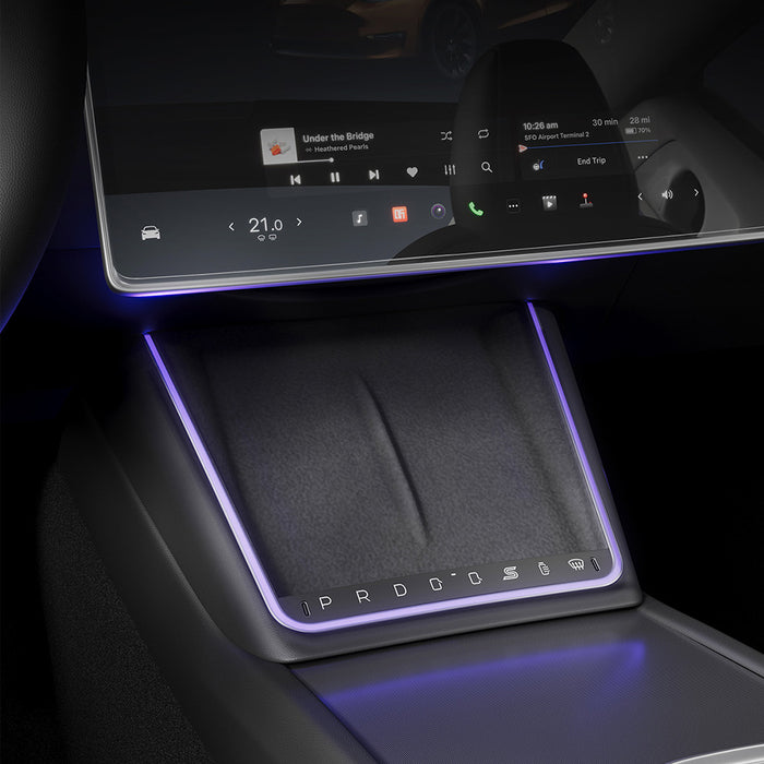 Bouton physique intelligent de la console centrale de la Tesla Model 3 Highland, touches améliorées inspirées du modèle X | Hansshow