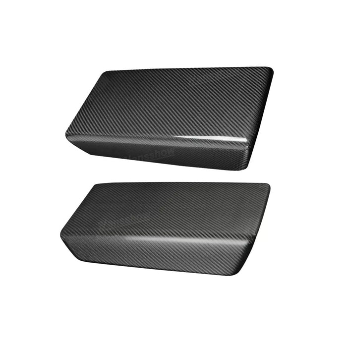 Tesla Model Y/3 Armrest Box Cover Real Carbon Fiber Interior Box Anti-Scratch Central Armrest Decoration|Hanssow