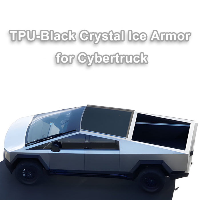 Tesla Cybertruck Sunroof Glass Tint PPF Film UV Heat Reduction Glass Protection TPU Wrap|Hansshow