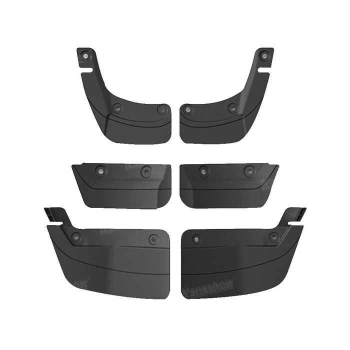 Tesla Model 3 Highland Mud Flaps Front and Rear Splash Guards Mudguard Mudflaps Car Accessories(Upgraded Version 6 pcs)|Hansshow