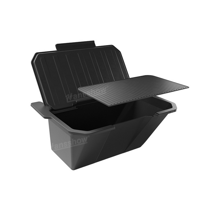 Tesla Cybertruck Storage Box Under Rear Screen Tray Organizer | Hansshow