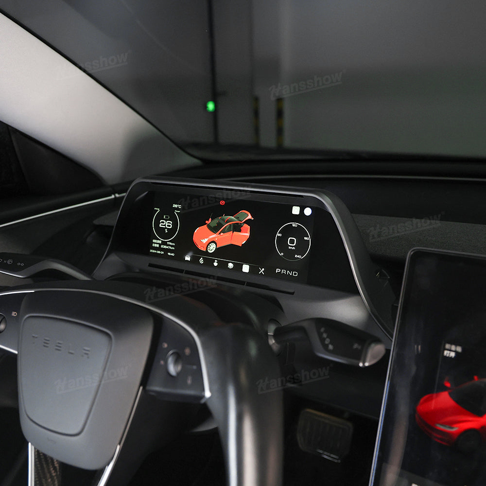 Tesla Model 3 Highland Heads Up Display 8.8” Instrument Cluster Dashboard Screen Hansshow