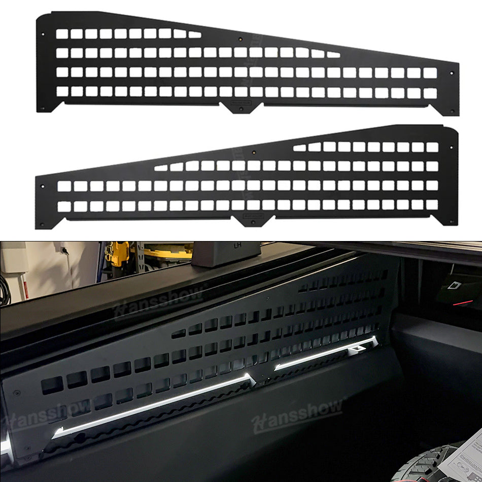 Tesla Cybertruck MOLLE Panel Side Bed MOLLE System Truck 2pcs