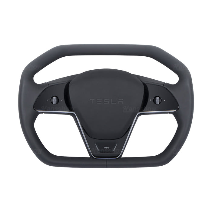 Hansshow Cyber Steering Wheel for Model Y / 3 Inspired by Cybertruck Style