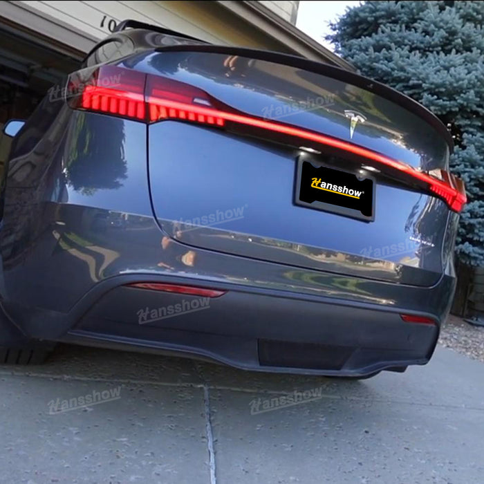 Tesla Model Y Full-Width Tail Light 2024 New Style Rear Brake Turn Signal Lights|Hansshow