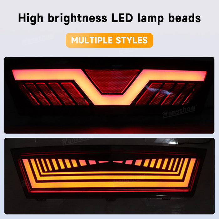 Tesla Model Y Rear Brake Pilot Lights Turn Signals Exterior Accessories Led Lamp Replacement|Hansshow