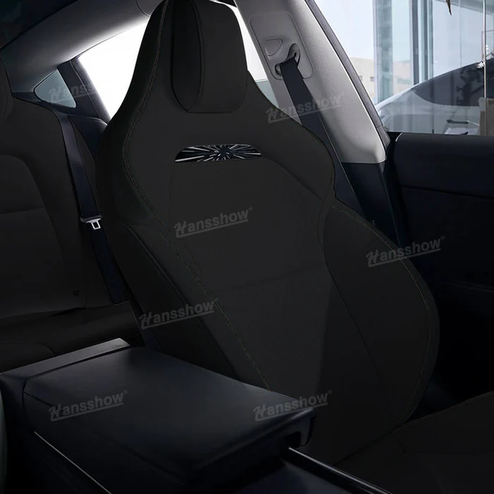 Tesla Model Y/3 Siège de voiture de remplacement en cuir NAPPA Ensemble complet en mousse OEM inspiré par la performance | Hansshow