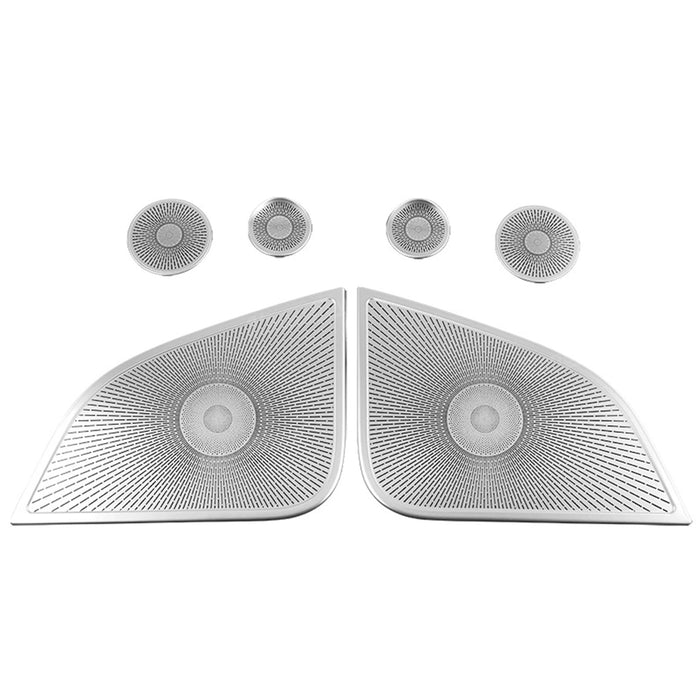 Tesla Model Y Car Speaker Cover Trim Car Door Speaker Cover Sticker High-Grade 304 Stainless Steel Material|Hansshow