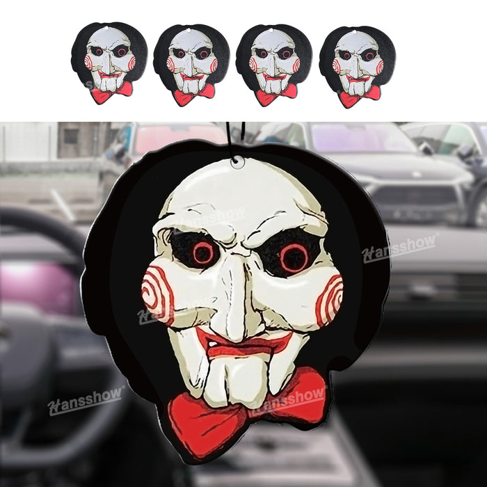 Halloween-Themed Ghost Face Car Essential Oil Fragrance Tablet|Hansshow