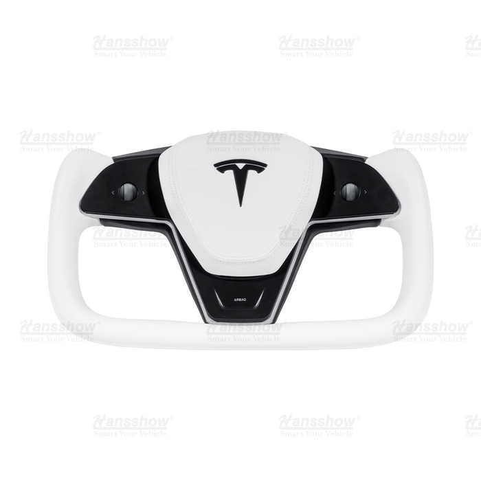 Hansshow Model 3/Y Yoke Steering Wheel (Inspired by Model X/S Yoke Style)