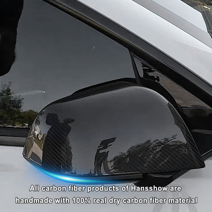 Model 3/Y Real Carbon Fiber Rearview Mirror Cover