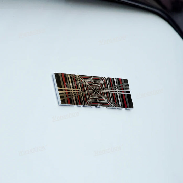 Tesla Plaid Badge Trunk Emblem For Model S3XY