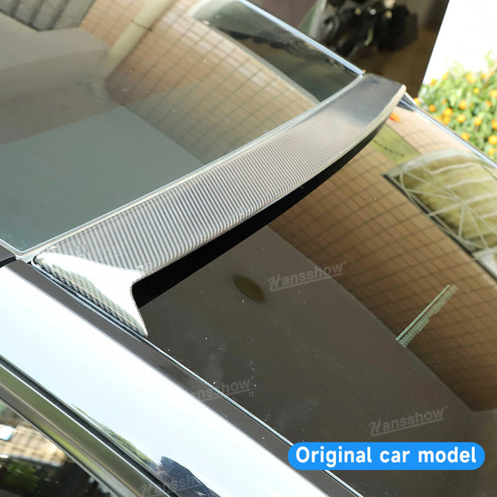 Tesla Model Y Real Carbon Fiber Roof Spoiler Exterior Accessories|Hansshow