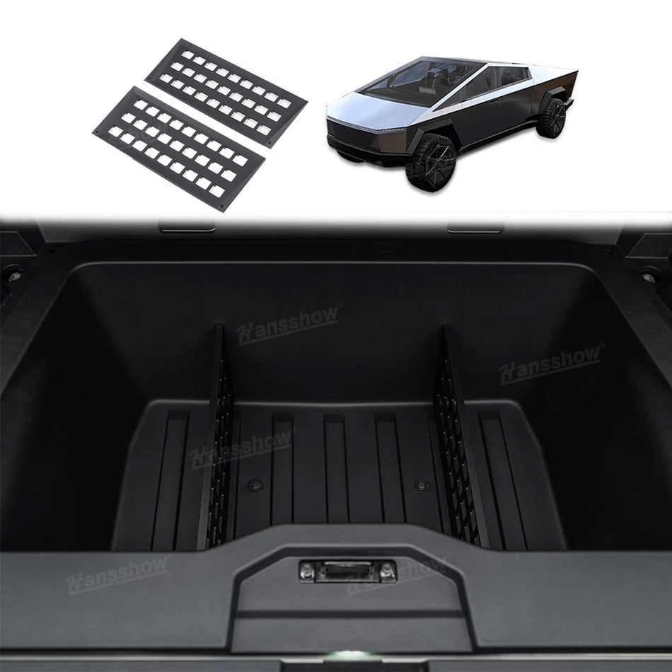 Tesla Cybertruck TPE Sub-Trunk Divider-Slide It In Place Truck Accessories|Hansshow