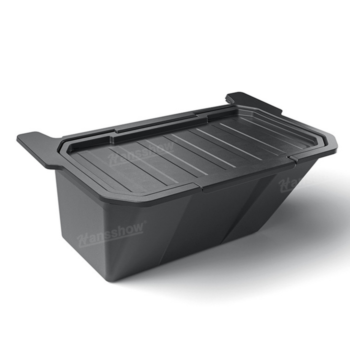 Tesla Cybertruck Storage Box Under Rear Screen Tray Organizer | Hansshow