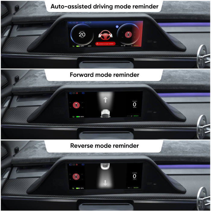 Écran de tableau de bord Carplay Hansshow FY9 pour Tesla Model 3/Y : sécurité améliorée et mise à niveau des accessoires de luxe