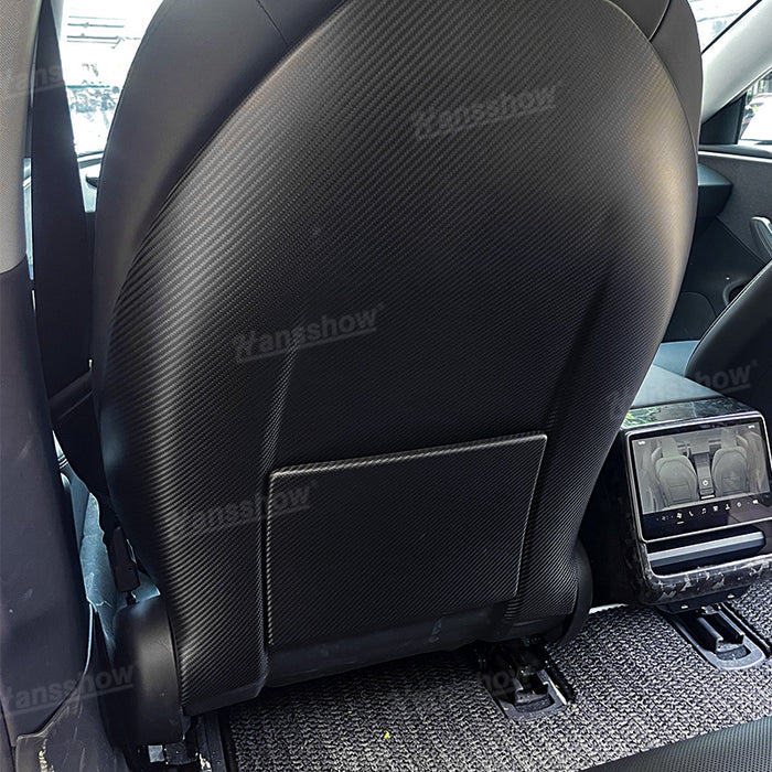 Tesla Model Y/3/3 Highland Backseat Cover Seat Back Overlays | Hansshow