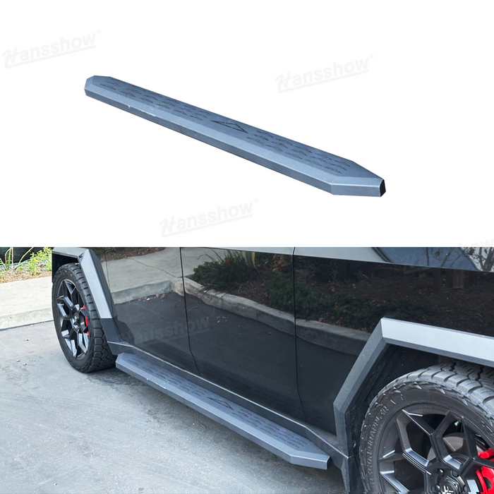 Tesla Cybertruck 4.0 Running Board Side Steps Pedal Nerf Bar-Upgrade Running Boards | Hansshow