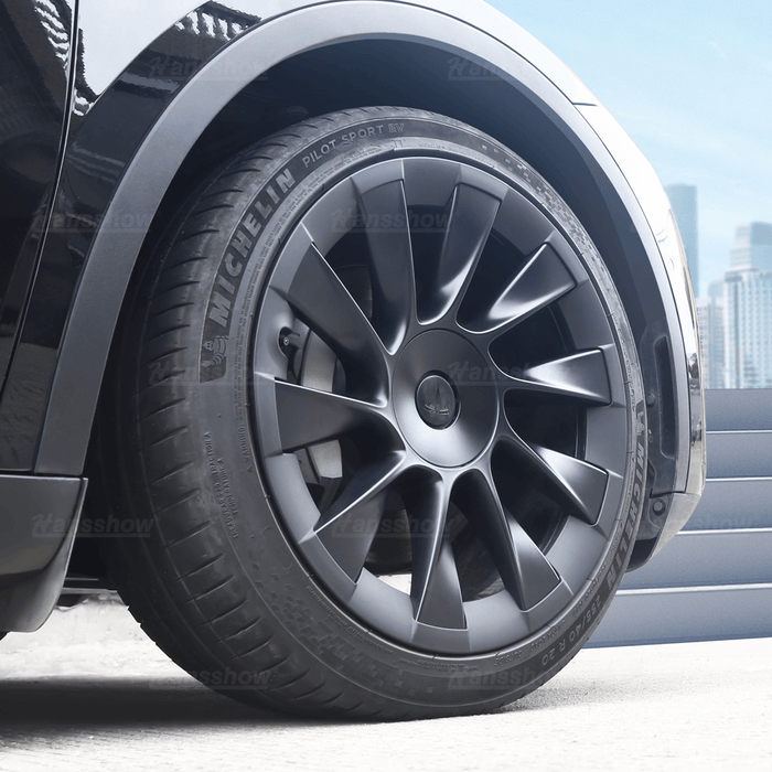 Hansshow 2019+ Model Y Wheel Rim Full Coverage Protective Rings (Set of 4)