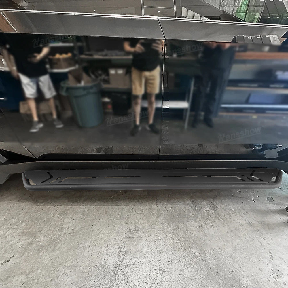 Hansshow Tesla Cybertruck Running Boards Side Steps Exterior Brackets Nerf Bars