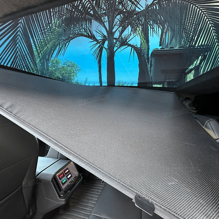 Tesla Cybertruck Glass Roof Sunshade Ice Crystal Heat Insulation UV Rays Protection