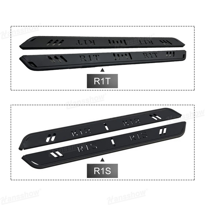 Hansshow 2022+ Rivian R1T/ R1S Running Boards Compatible with Rivian R1T R1S 2022-2025