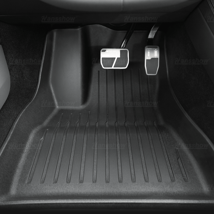 Hansshow Tesla Model 3 Highland Custom Fit Floor Mat Set - Enhanced Protection & Durability