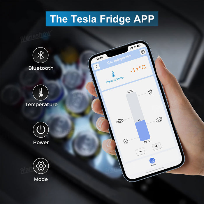 Tesla Model X Refrigerator 40L Trunk Fridge For Camping