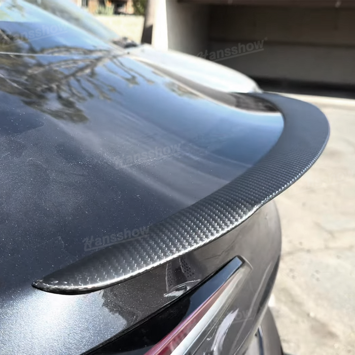 Hansshow Model 3 Highland Spoiler Wing Real Carbon Fiber with Performance Style