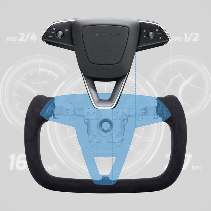 Tesla Model 3 Highland Yoke Steering Wheel