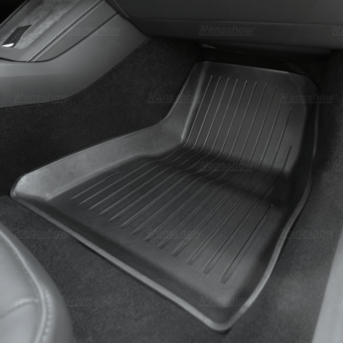 Hansshow Tesla Model 3 Highland Custom Fit Floor Mat Set - Enhanced Protection & Durability