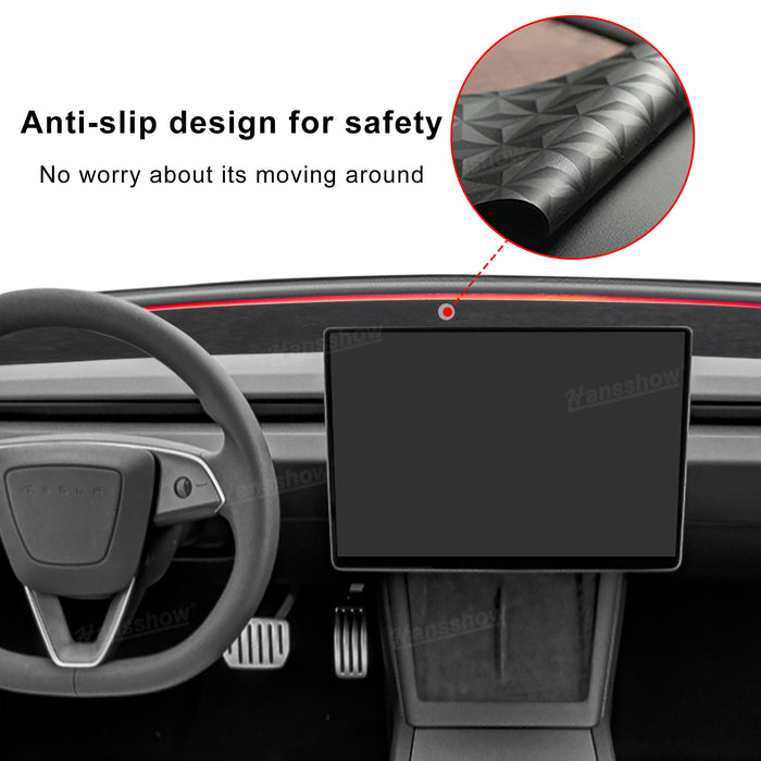 Tesla Model 3 Highland Dashboard Cover Light-Proof Pad Sunshade No-Glare Interior | Hansshow